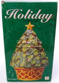 Susan Winget CHRISTMAS TREE Cookie Jar CIC NEW
